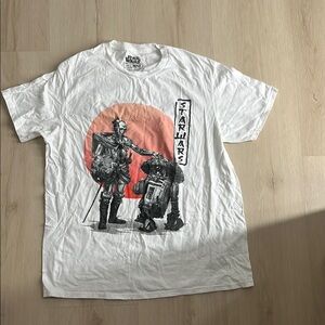 Star Wars White Graphic T-Shirt